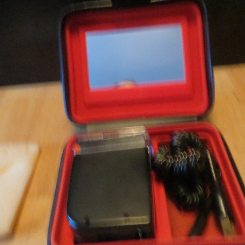 Vtg Schick Flexamatic Shaver w/ Case Flexible Soft Head Razor Trimmer Works